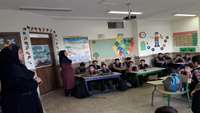  بیان اهمیت تخم مرغ درمدرسه شهیدقزوهی سمنان